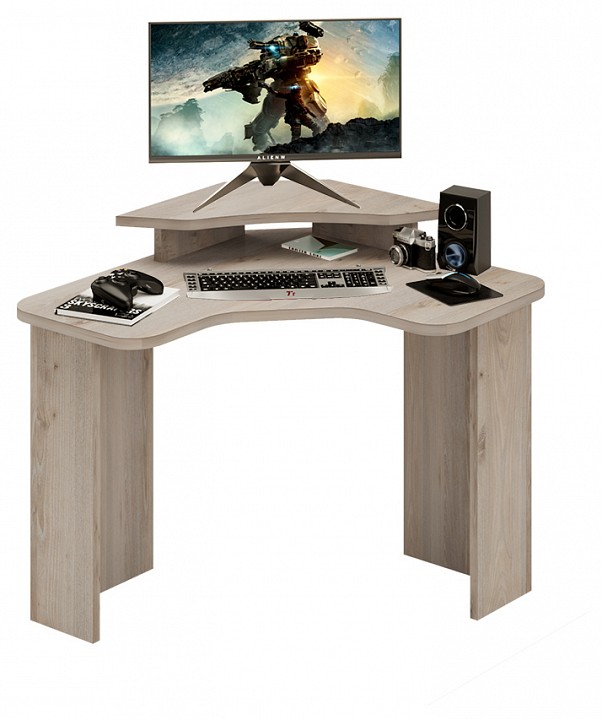 Стол компьютерный Домино Lite СКЛ-ИгрУгл100+НКИЛ-УГЛ