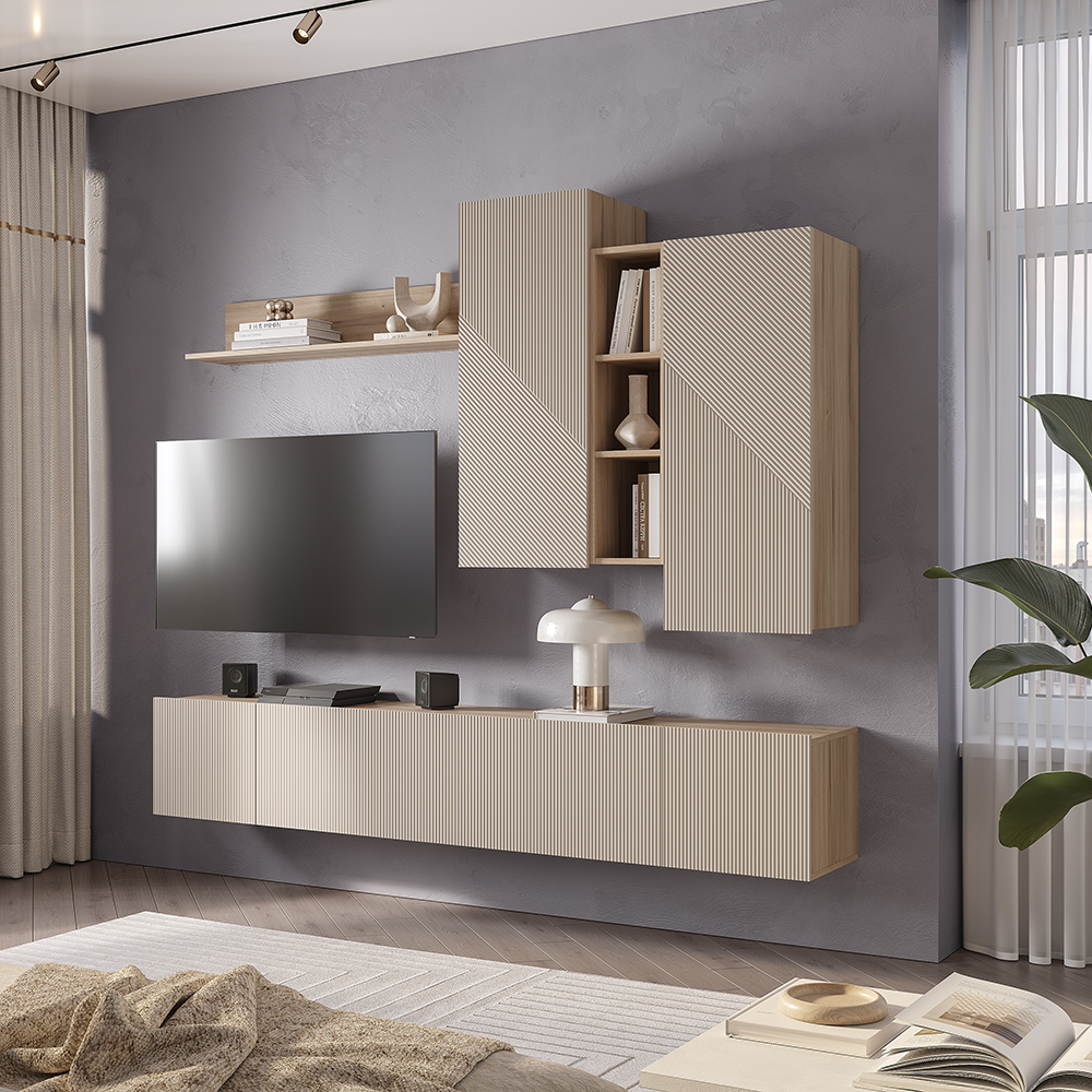 Шкаф навесной с полками Эмилия ГМ-12