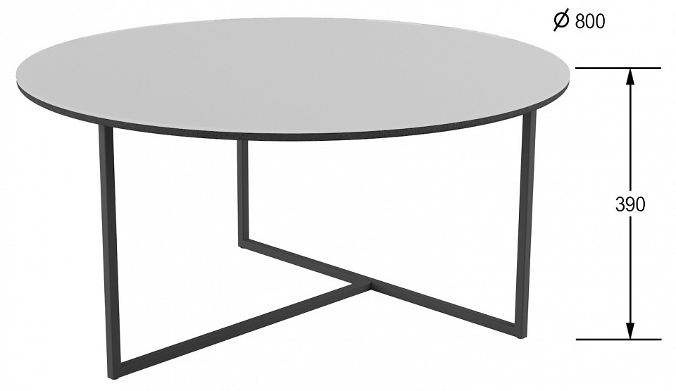 Стол журнальный Маджоре Glass