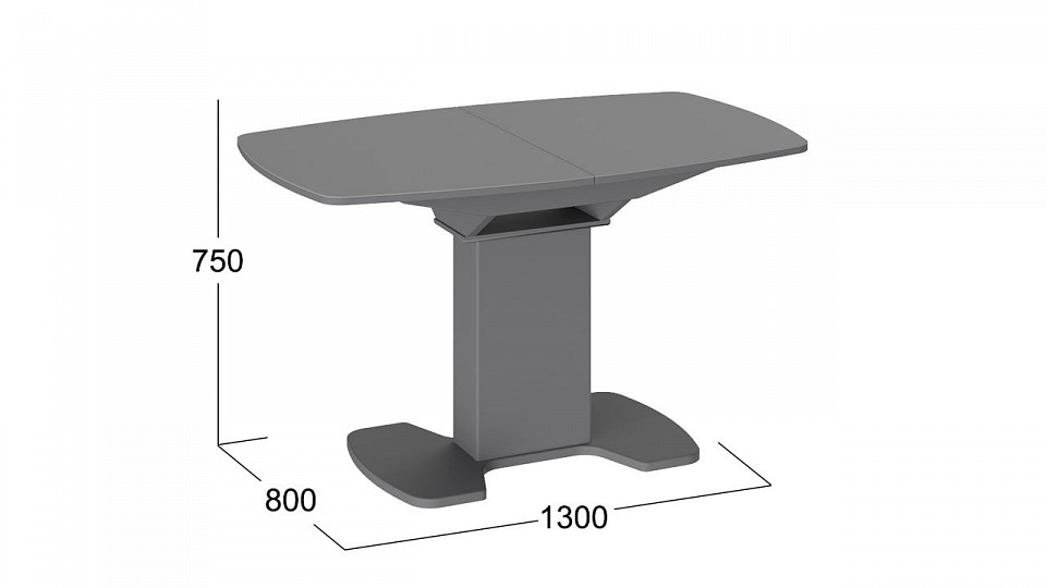 Стол обеденный портофино СМ(ТД)-105.02.11(1)