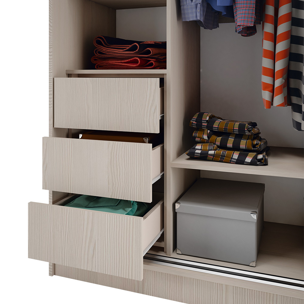 Тумба в шкаф-купе Тринити, Сандал светлый