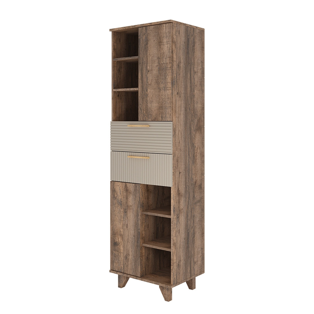 Ньёрд Стеллаж Н  Дуб Самдал / Ива пепельная