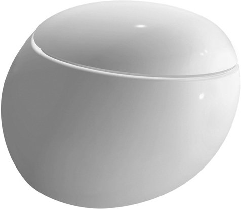 8.2097.1.400.000.1 ALESSI ONE Подвесной унитаз rimless безободковый