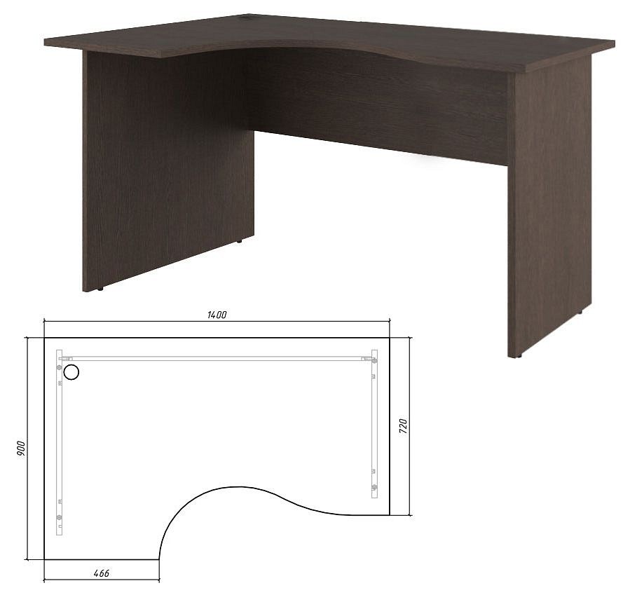 Стол офисный Tess