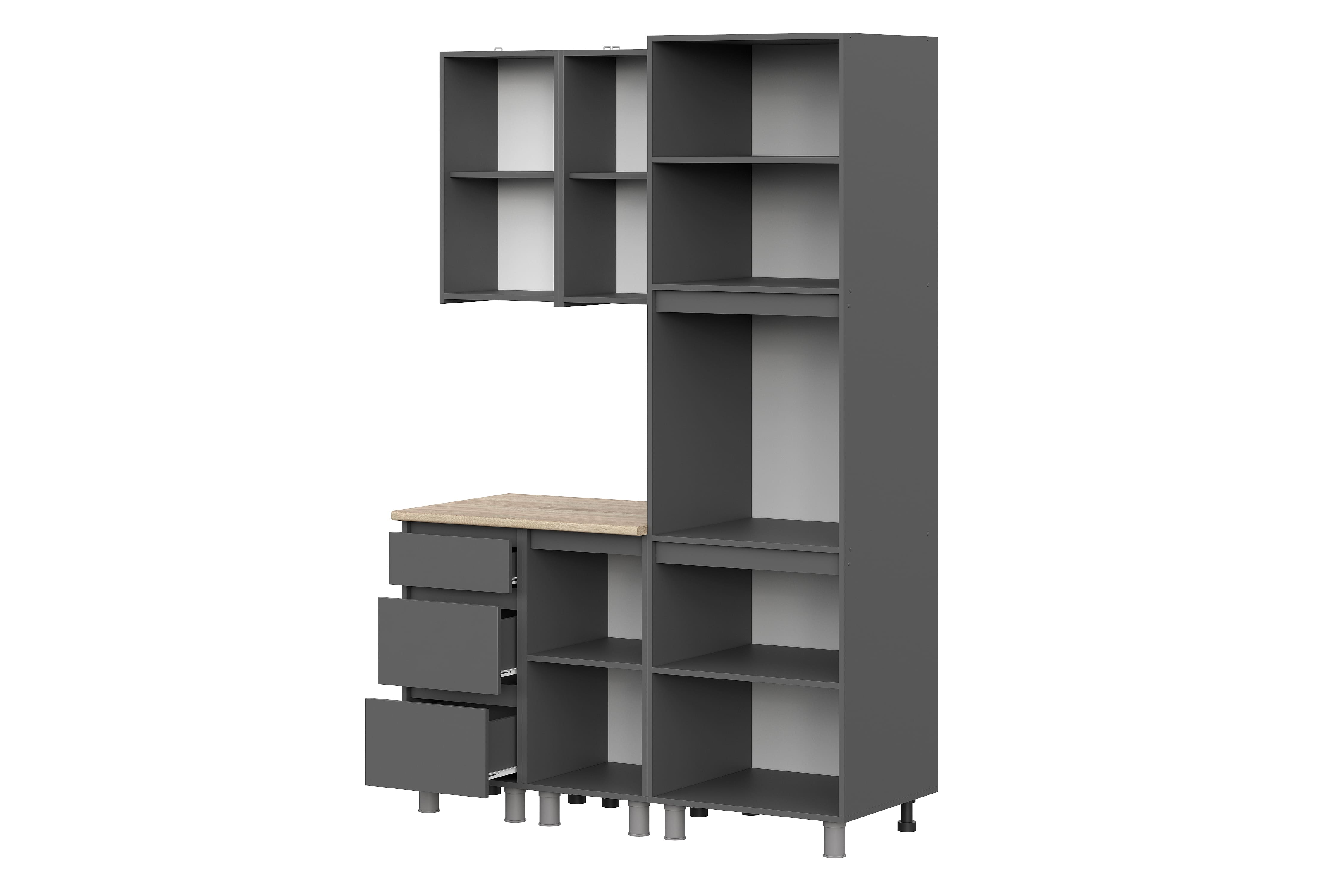 Кухня Денвер (без столешницы). Композиция 3