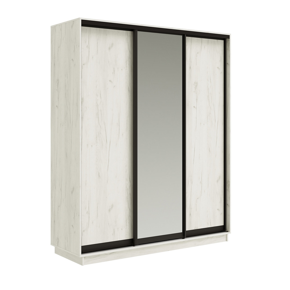 Шкаф-купе Тринити NEW 1800, Каркас Дуб Крафт Белый Шкаф-купе Тринити NEW 1800, Каркас Дуб Крафт Белый