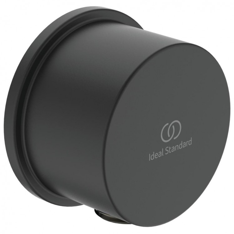 BC808XG IDEALRAIN Подключение для душевой лейки 1/2", матовый черный