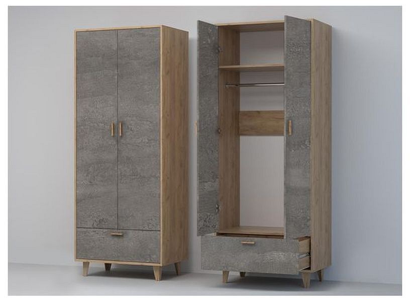 Шкаф платяной Эго Шк-1