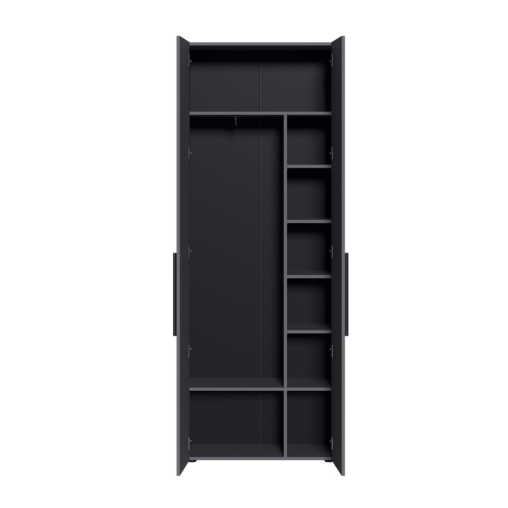 Шкаф для одежды Эйр 13.340, Серый графит