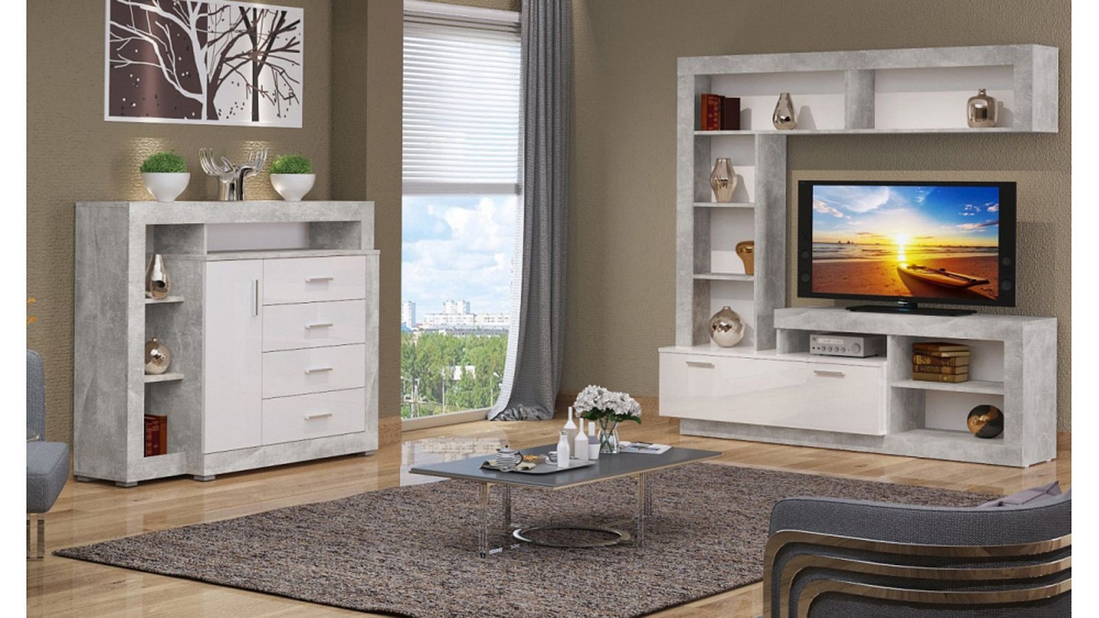 Тумба комбинированная Mирандa