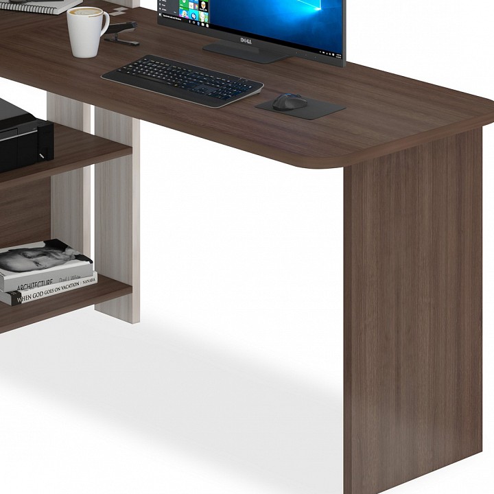 Стол компьютерный Домино Lite СТЛ-ОВ+С120Р