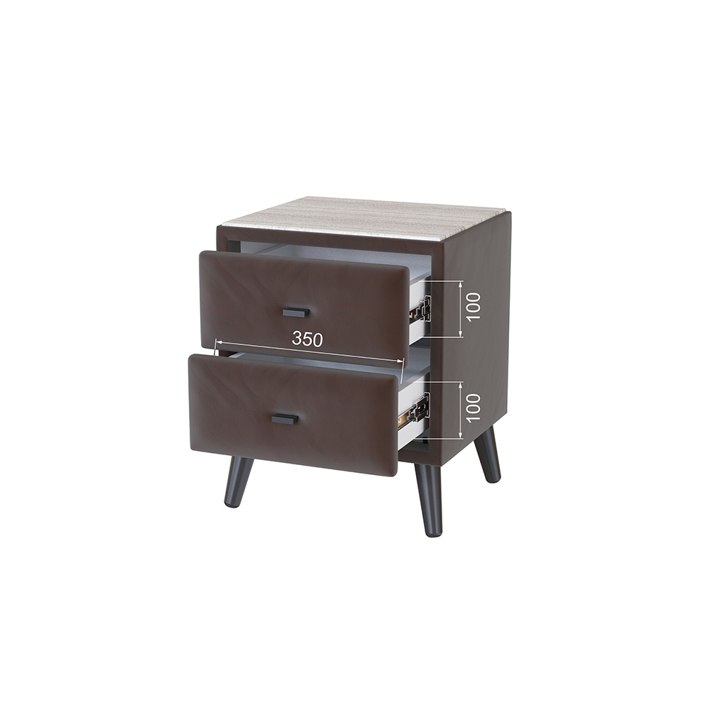 Тумба прикроватная Пай, Коричневый
