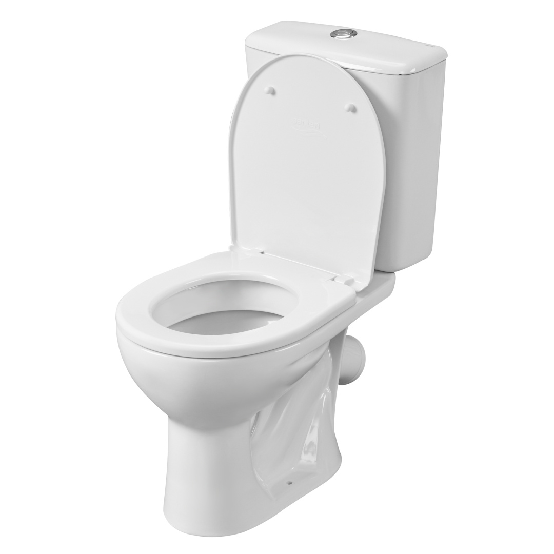 1P4008S0000BF Унитаз-компакт Орион белый, сидение полипропилен (188008S0020B0), кос вып