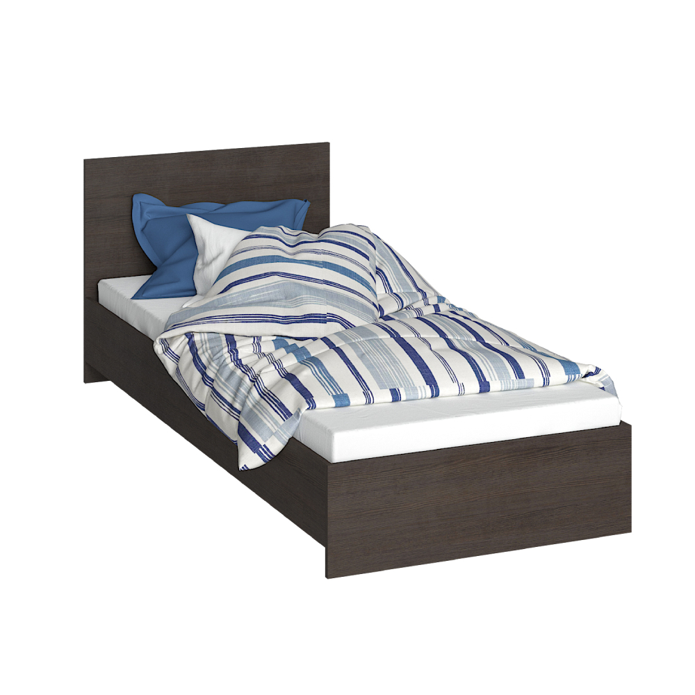 Кровать без основания Ронда КР-080 80х200, венге