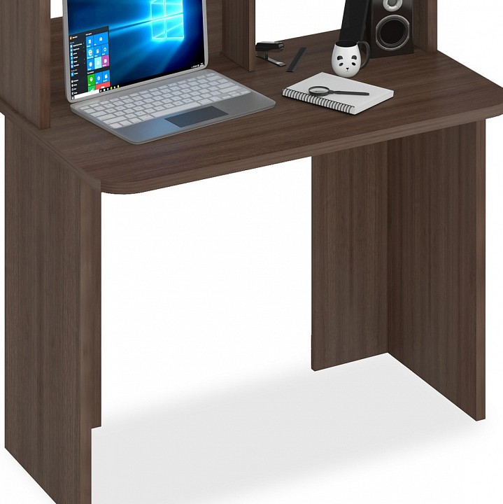 Стол компьютерный Домино Lite СКЛ-Прям100Р+НКЛ-100