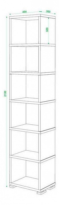 Стеллаж Домино СБ-15/6