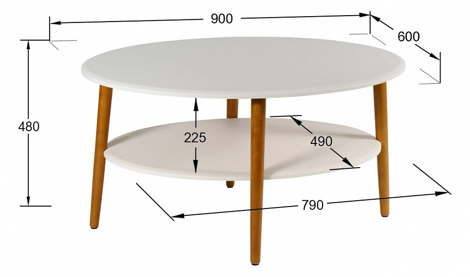 Стол журнальный Эль