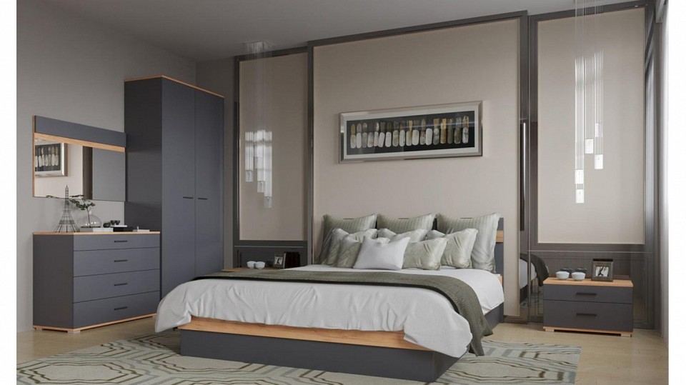 Кровать полутораспальная Кассандра