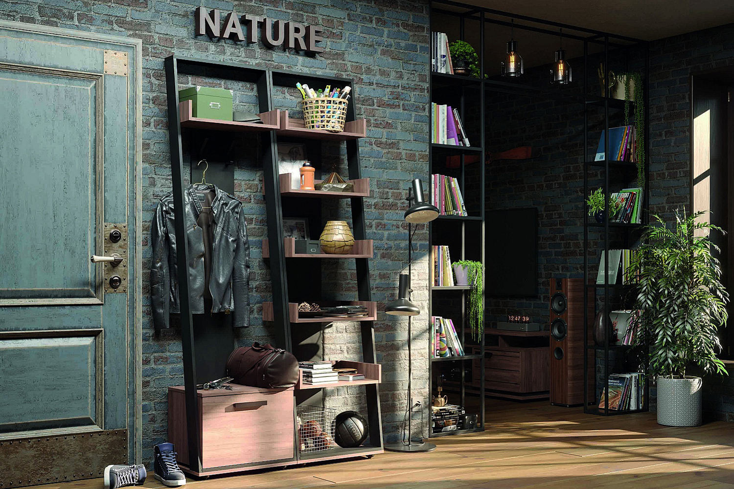 Прихожая Nature. Комплект 2