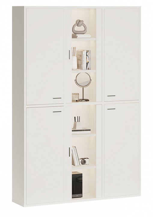 Шкаф-витрина Домино СУ(ш3в2)+4ФГ+2ФС