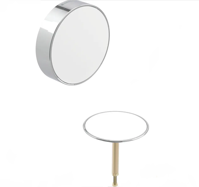 150.300.KJ.1 Декоративный комплект Geberit d52, для слива-перелива для ванн с поворотным механизмом. белый, глянцевый хром