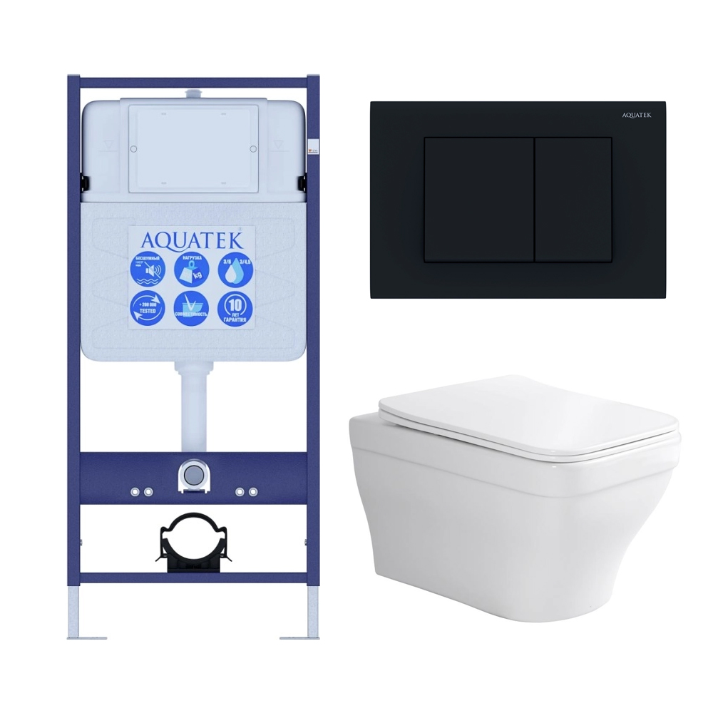 Set AQUATEK АМАДЕО (рама AQUATEK Standard INS-0000012 с звукоиз.прокладкой+крепеж KKI-0000002+кнопкаKDI-0000012+унитаз АМАДЕО AQ1163-00+крышка-сиденье Set AQUATEK АМАДЕО (рама AQUATEK Standard INS-0000012 с звукоиз.прокладкой+крепеж KKI-0000002+кнопкаKDI-0000012+унитаз АМАДЕО AQ1163-00+крышка-сиденье