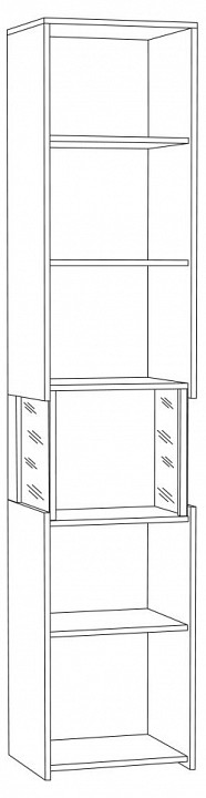 Шкаф-витрина Трувор 13.205