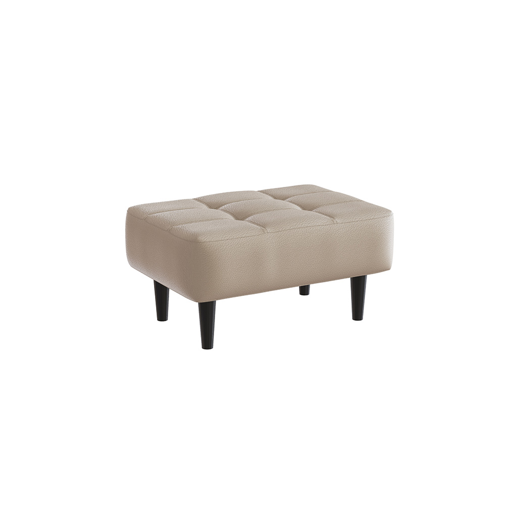 Пуф Корк, Экокожа бежевый