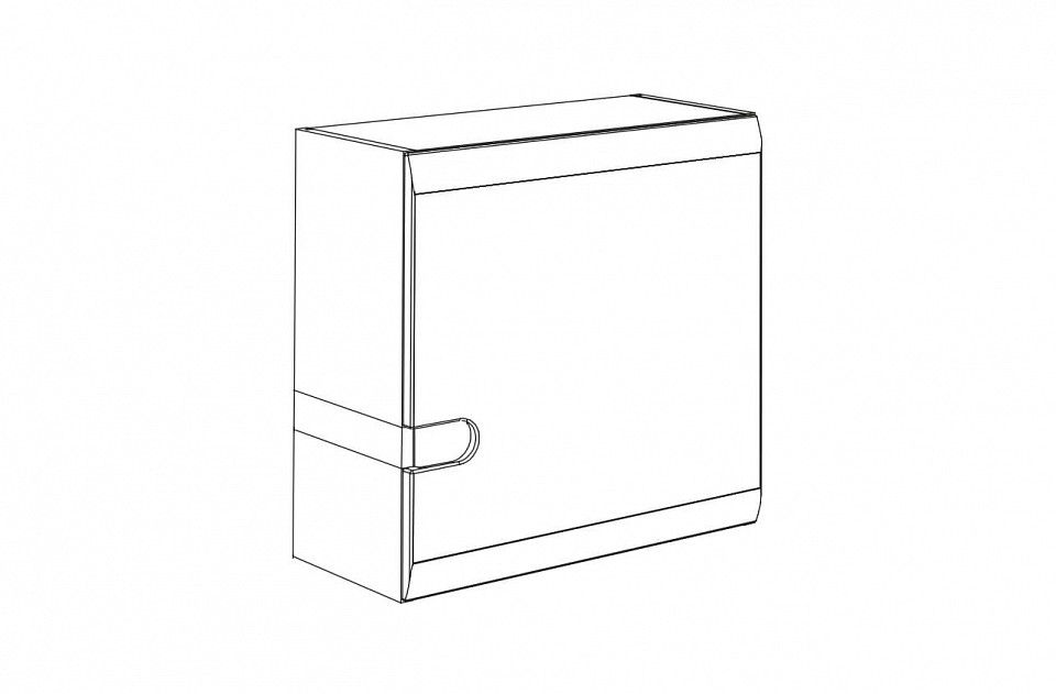 Тумбочка навесная Linate 1D/TYP 65