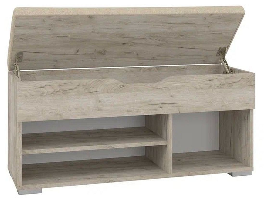 Банкетка-стеллаж для обуви Флок 2-4204