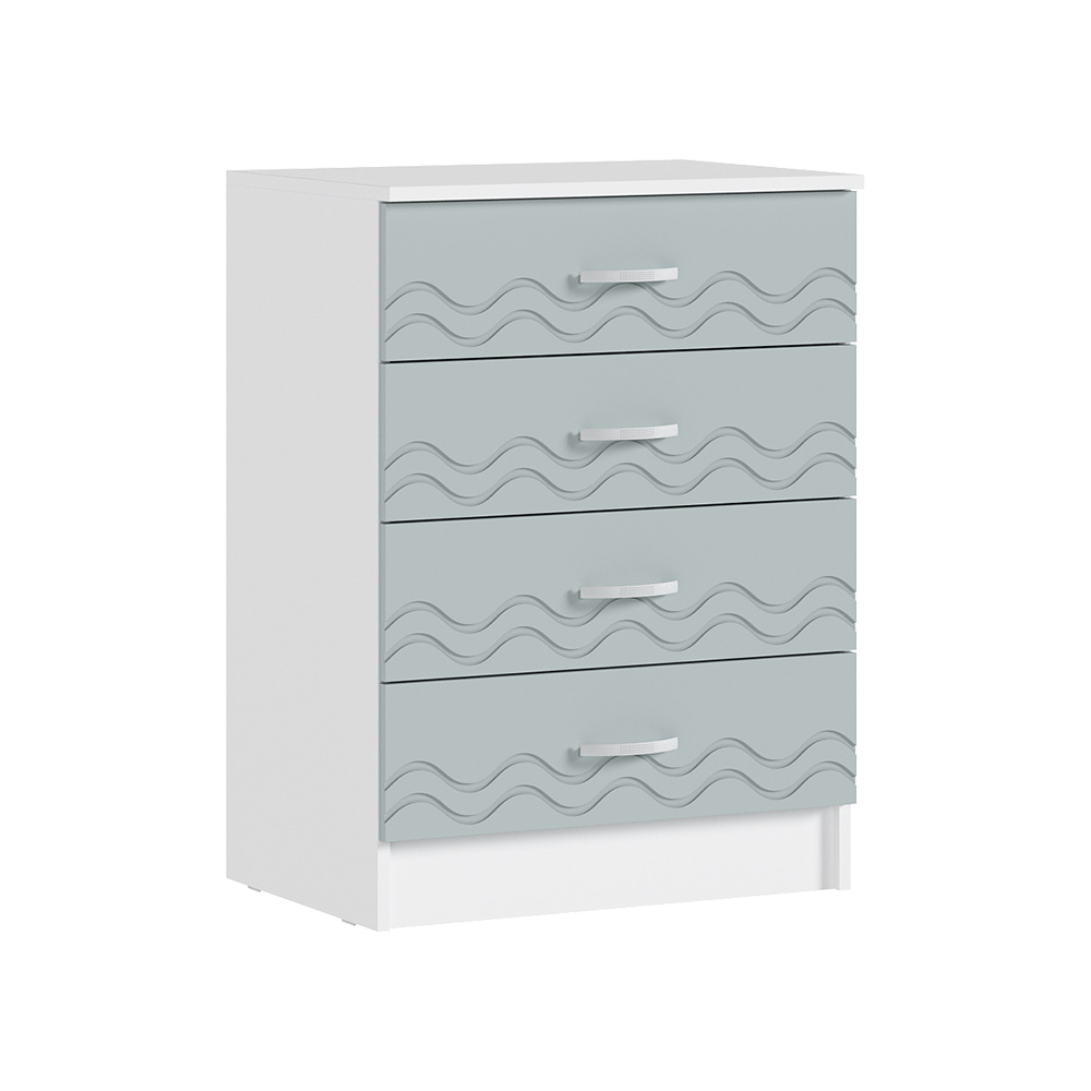 Комод Юниор-2, Шарли Бриз, Белый Комод Юниор-2, Шарли Бриз, Белый