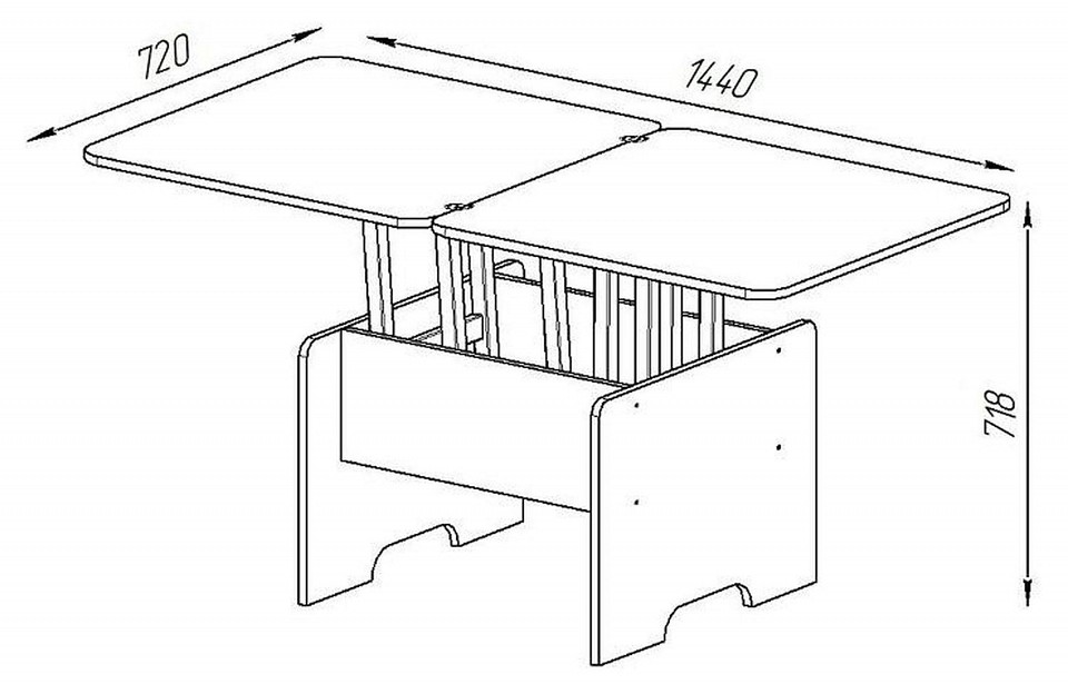 Стол-трансформер Престиж