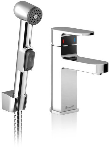 Смеситель для умывальника с гигиеническим душем CR 112.00 (СНИМАЕТСЯ С ПРОИЗВОДСТВА 2023г)