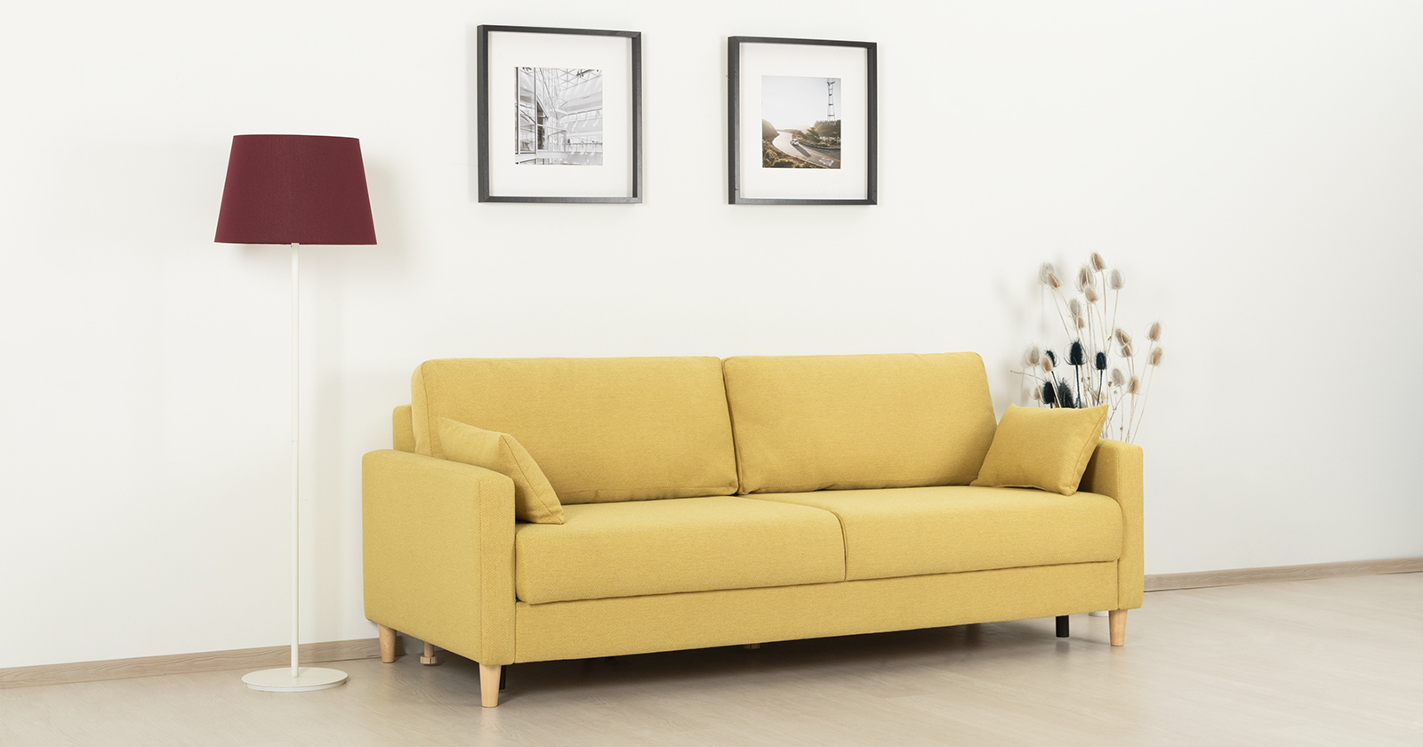 Диван кровать Дилан, Желтый