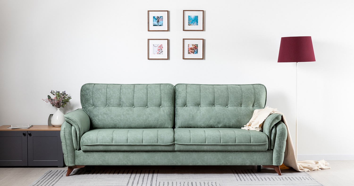 Диван кровать Дорис, Зеленый