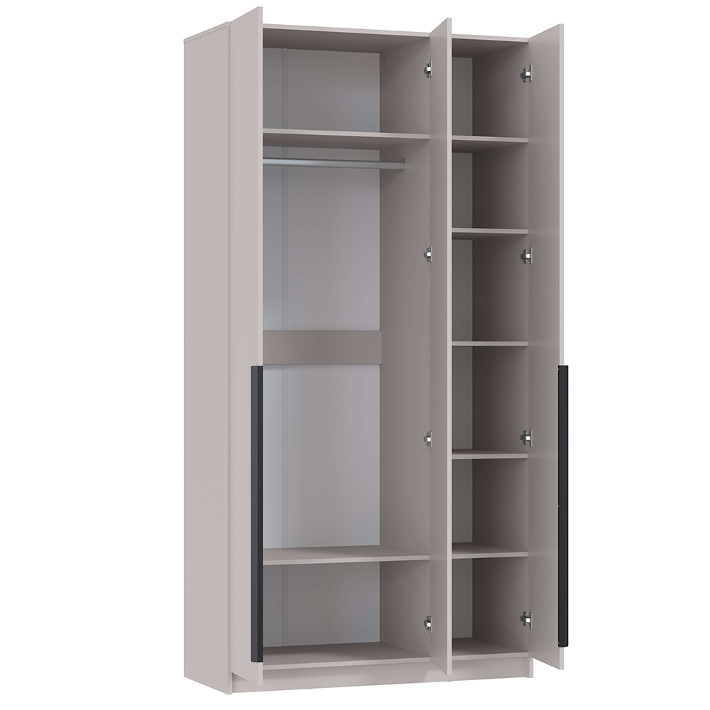 Шкаф для одежды 3-х створчатый Брандо 67.12, Кашемир