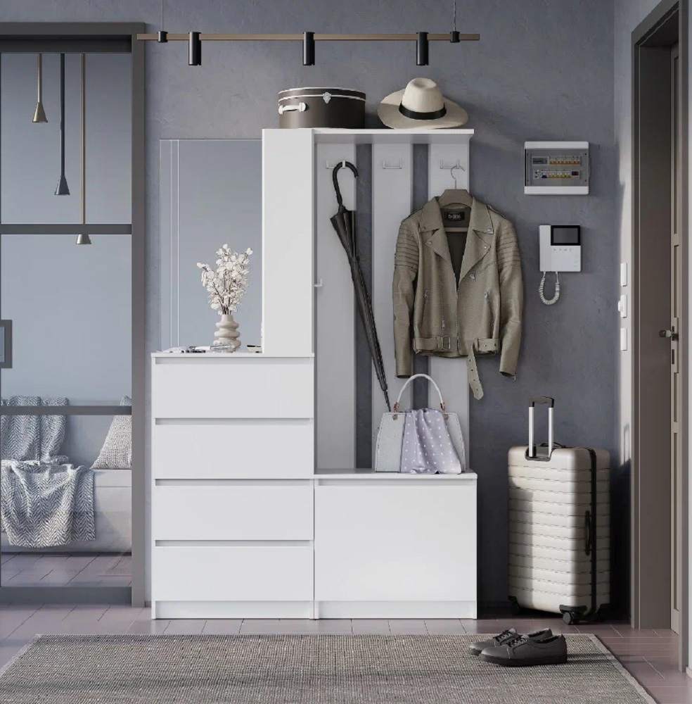 Прихожая Симпл ПР-04, белый