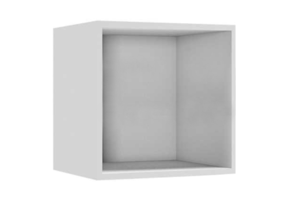 Куб Флорис черный глянец / белый Куб Флорис черный глянец / белый