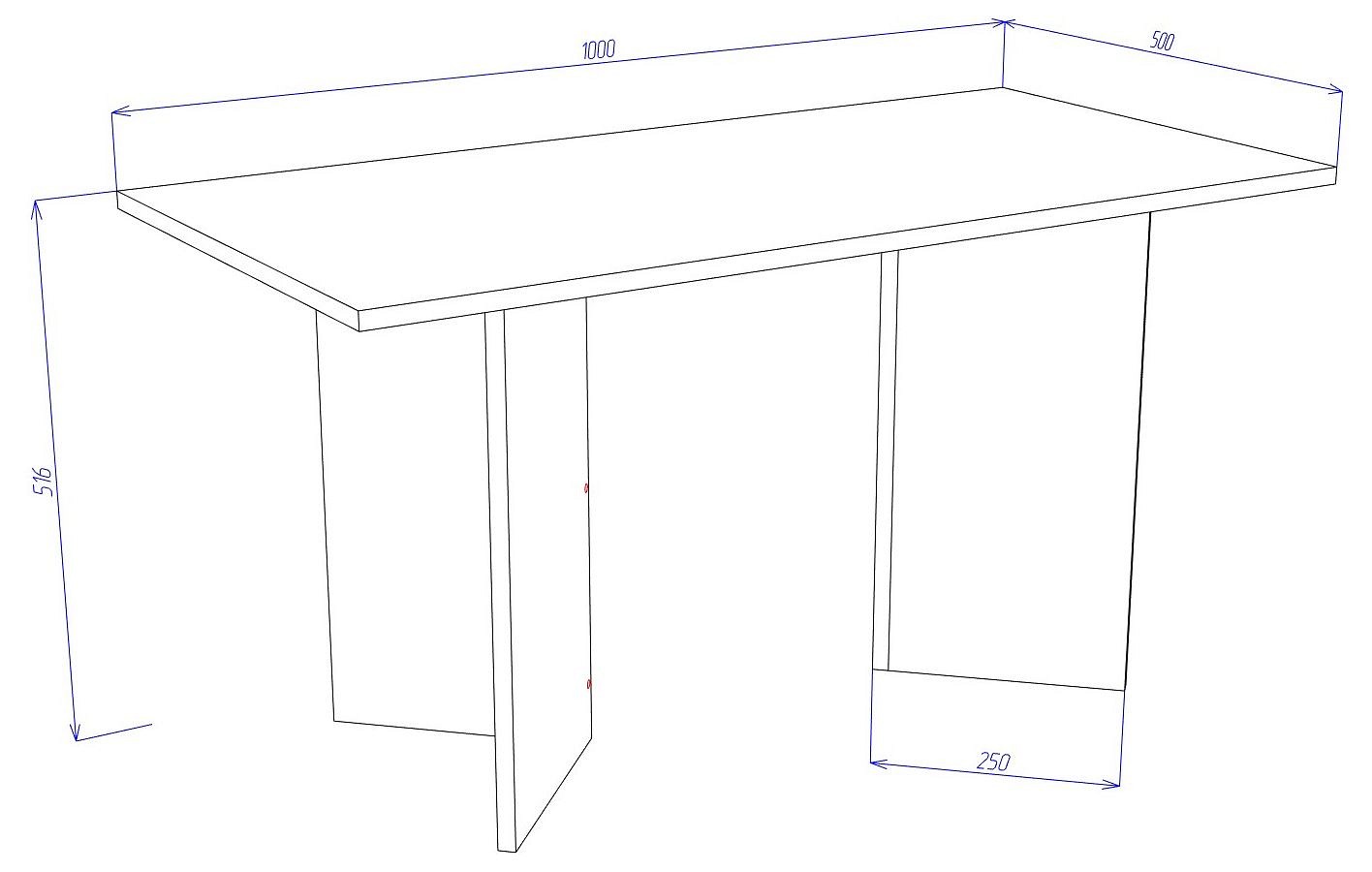 Стол журнальный Cross СЖ7