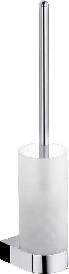 30064019000 EDITION 300 Туалетный гарнитур в комплекте с матовой хрустальной колбой и ершом, хром