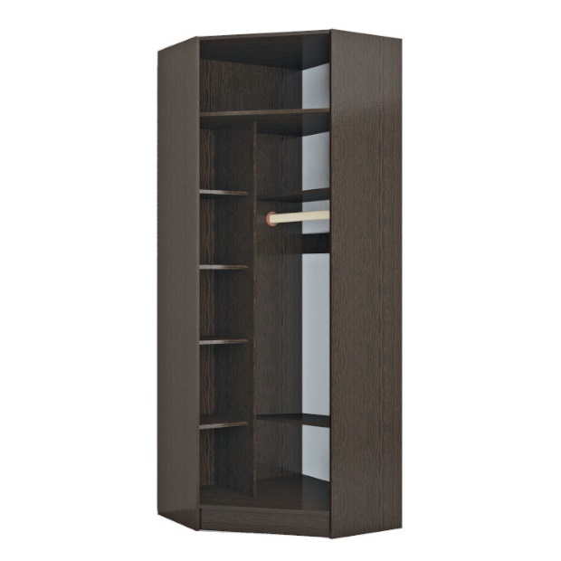 Шкаф угловой с зеркалом Эрика