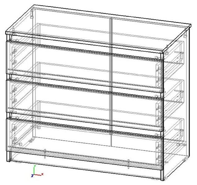 Комод Агата М7