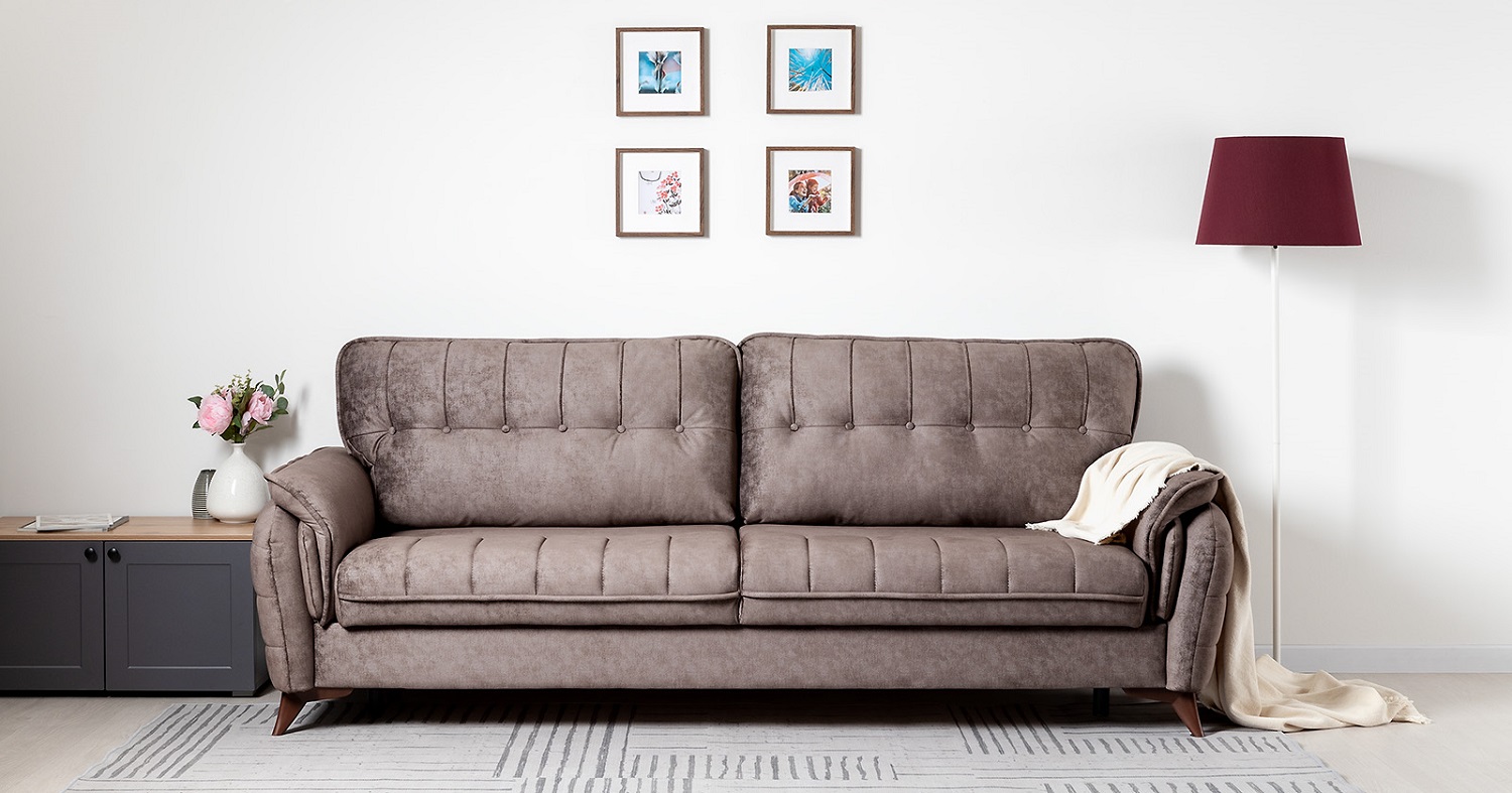 Диван кровать Дорис, Коричневый