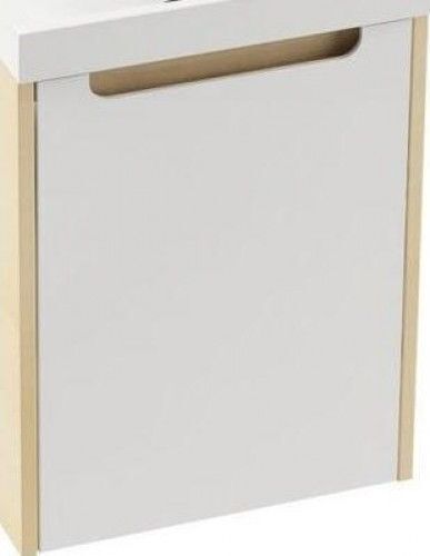 Дверь для тумбы под умывальник SD 400 L CLASSIC белая (СНЯТА С ПРОИЗВОДСТВА)