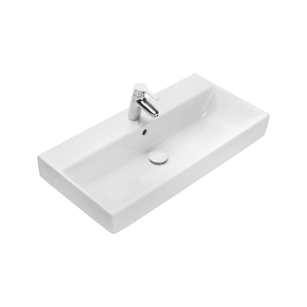 3274C500Y Oleta раковина мебельная 800х390, 1 отв. ГРУЗИТЬ ТОЛЬКО С МЕБЕЛЬЮ