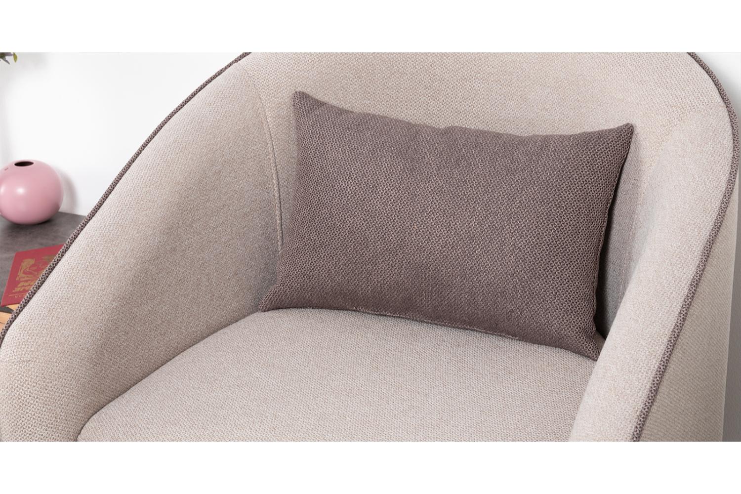 Кресло Бернис, Бежевое