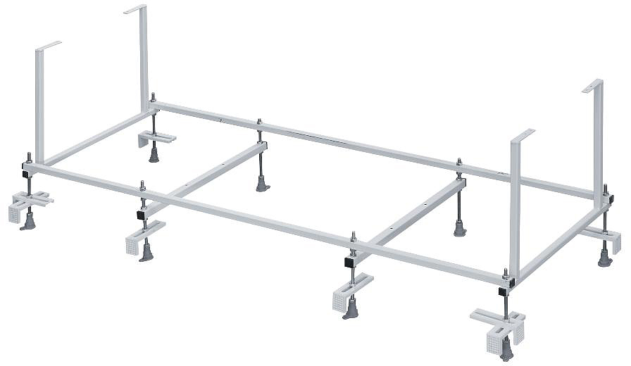 1.WH30.2.483 КАСАБЛАНКА XL, ФИДЖИ Монтажный комплект к ванне акриловой прямоугольной 180х80