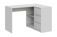 Стол письменный угловой Айден серый