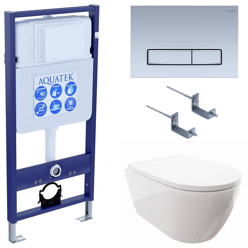 SET AQUATEK ПОЛАРИС (рама AQUATEK Standard INS-0000012+унитаз ПОЛАРИС AQ0700-00 с тонким сиденьем soft-close+ крепеж KKI-0000002 +панель KDI-0000027) SET AQUATEK ПОЛАРИС (рама AQUATEK Standard INS-0000012+унитаз ПОЛАРИС AQ0700-00 с тонким сиденьем soft-close+ крепеж KKI-0000002 +панель KDI-0000027)