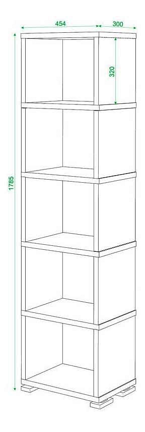 Стеллаж Домино СБ-15/5